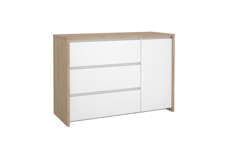 Varun Skänk 119x48 cm - Vit/Natur - Förvaring - Förvaringsmöbler - Skänkar & sideboards