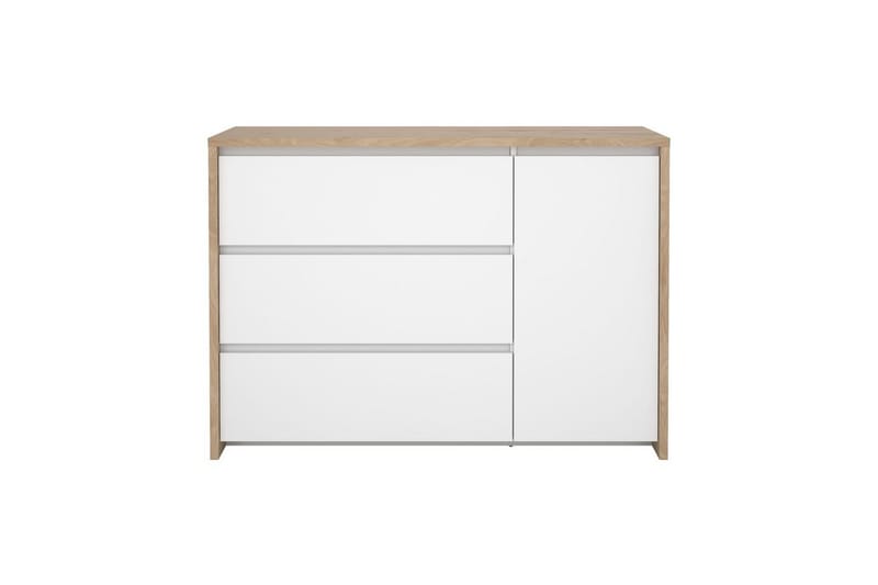 Varun Skänk 119x48 cm - Vit/Natur - Förvaring - Förvaringsmöbler - Skänkar & sideboards