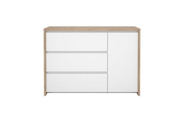 Varun Skänk 119x48 cm - Vit/Natur - Förvaring - Förvaringsmöbler - Skänkar & sideboards