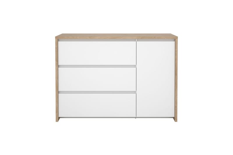 Varun Skänk 119x48 cm - Vit/Natur - Förvaring - Förvaringsmöbler - Skänkar & sideboards