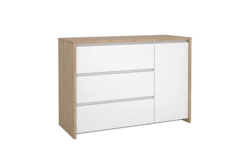 Varun Skänk 119x48 cm - Vit/Natur - Förvaring - Förvaringsmöbler - Skänkar & sideboards