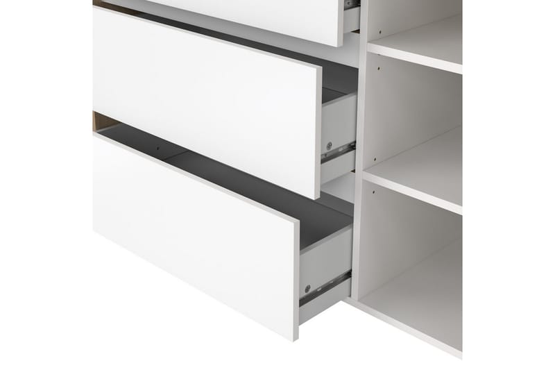 Varun Skänk 119x48 cm - Vit/Natur - Förvaring - Förvaringsmöbler - Skänkar & sideboards