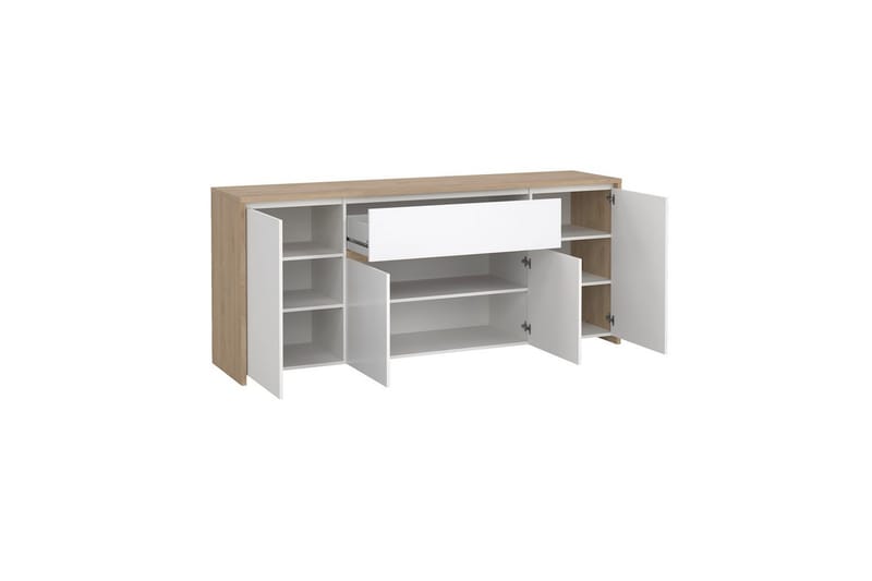 Varun Skänk 197x48 cm - Vit - Förvaring - Förvaringsmöbler - Skänkar & sideboards