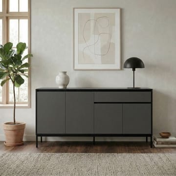 Velar Konsol 180x80x40 cm - Antracit/Wood Black/Svart - Förvaring - Förvaringsmöbler - Skänkar & sideboards