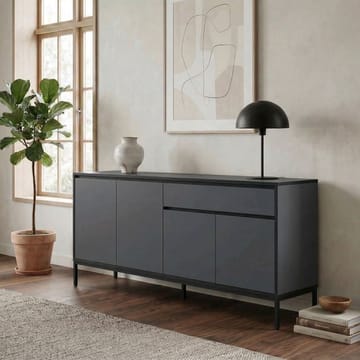 Velar Konsol 180x80x40 cm - Antracit/Wood Black/Svart - Förvaring - Förvaringsmöbler - Skänkar & sideboards