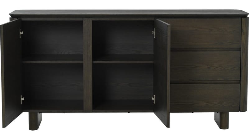 Vilnor Sideboard 160 cm - brunlackad ek - Förvaring - Förvaringsmöbler - Skänkar & sideboards