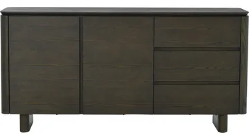 Vilnor Sideboard 160 cm - brunlackad ek - Förvaring - Förvaringsmöbler - Skänkar & sideboards