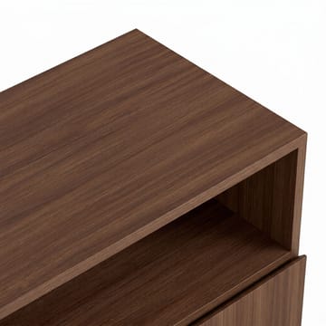 Vindor Sideboard 80x80x40 cm - Milano Walnut och svart - Förvaring - Förvaringsmöbler - Skänkar & sideboards