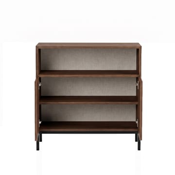 Vindor Sideboard 80x80x40 cm - Milano Walnut och svart - Förvaring - Förvaringsmöbler - Skänkar & sideboards