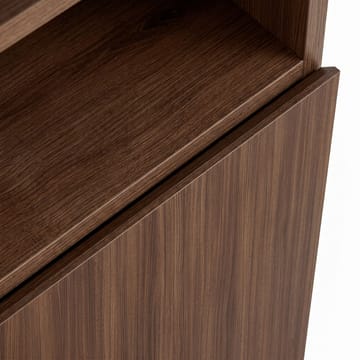 Vindor Sideboard 80x80x40 cm - Milano Walnut och svart - Förvaring - Förvaringsmöbler - Skänkar & sideboards