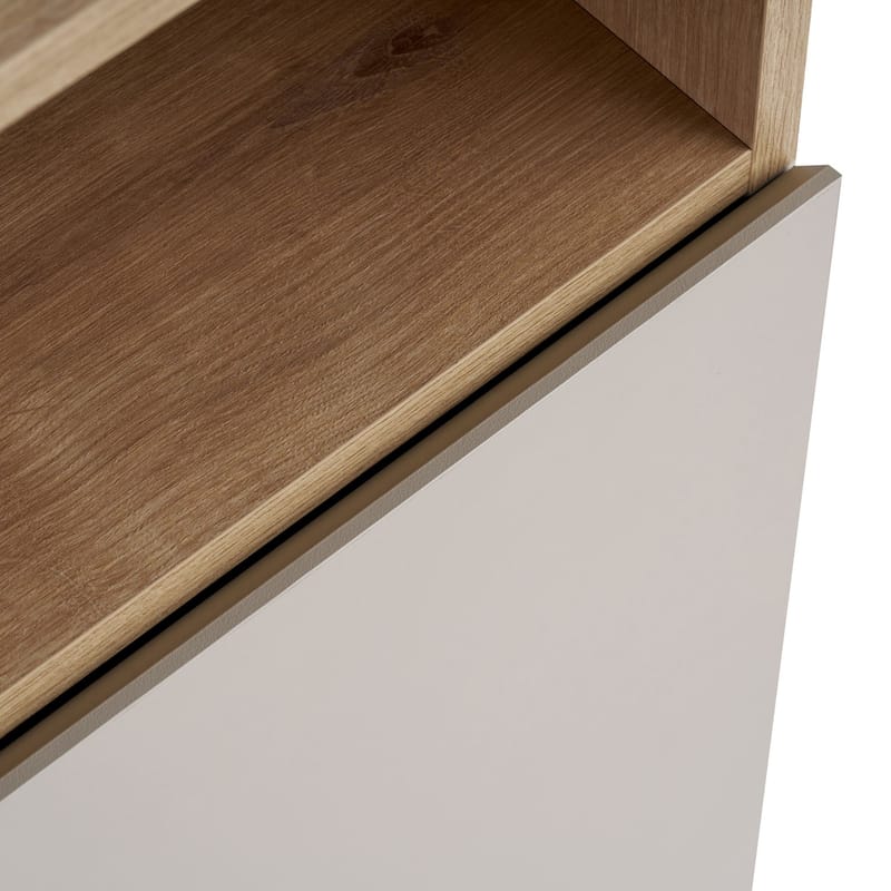 Vindor Sideboard 80x80x40 cm - Sandsten Safir Ek - Förvaring - Förvaringsmöbler - Skänkar & sideboards