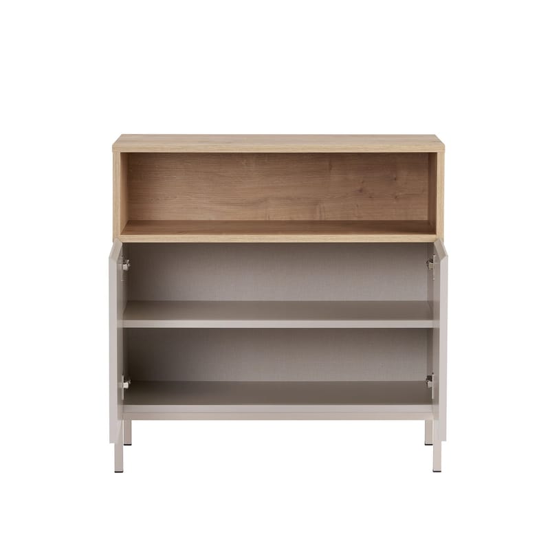 Vindor Sideboard 80x80x40 cm - Sandsten Safir Ek - Förvaring - Förvaringsmöbler - Skänkar & sideboards
