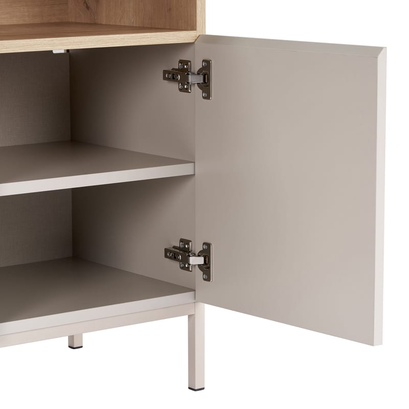 Vindor Sideboard 80x80x40 cm - Sandsten Safir Ek - Förvaring - Förvaringsmöbler - Skänkar & sideboards