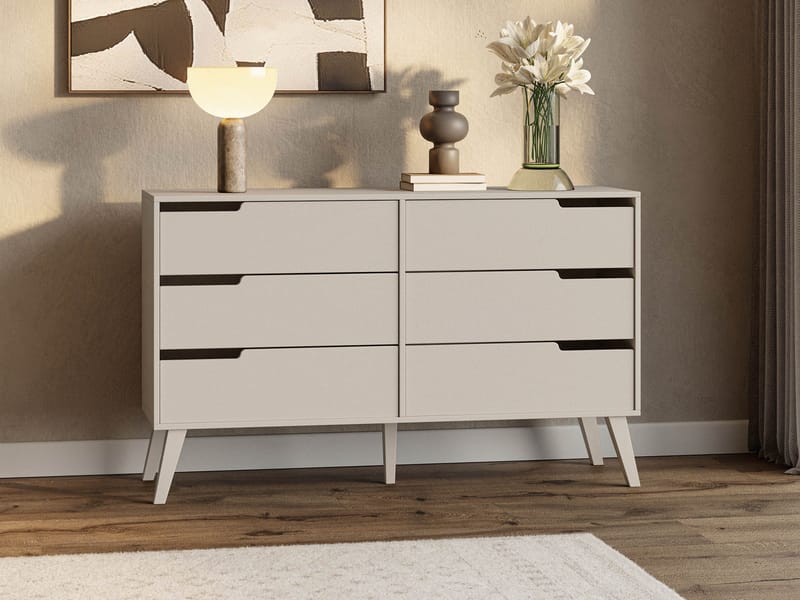 Virello Skänk 137 cm - beige - Förvaring - Förvaringsmöbler - Skänkar & sideboards