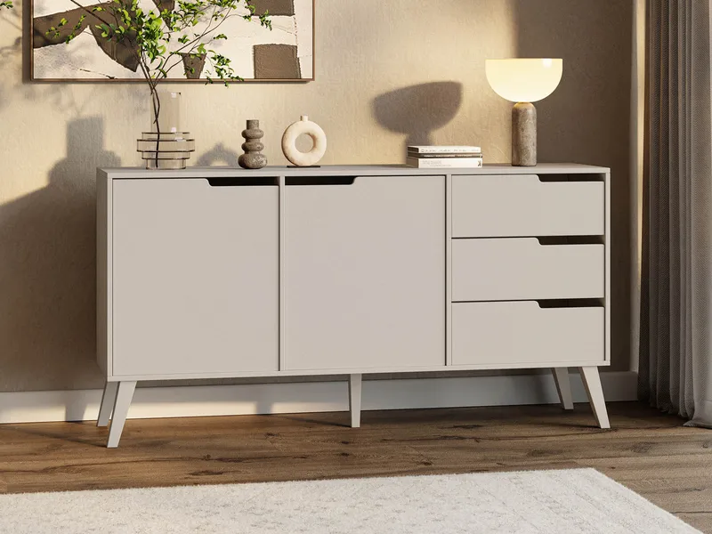 Virello Skänk 160 cm - beige - Förvaring - Förvaringsmöbler - Skänkar & sideboards