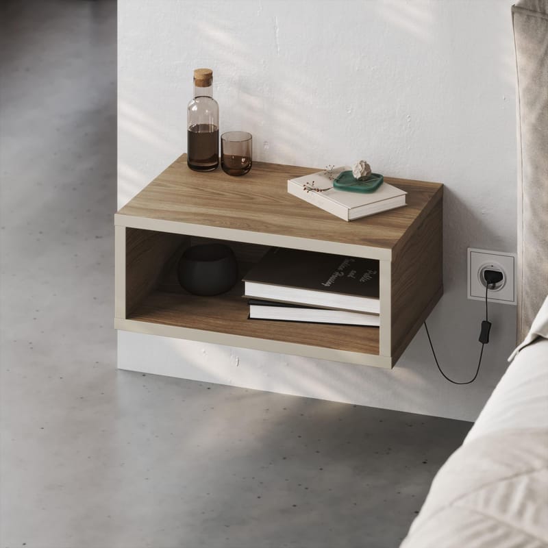 Volena Sängbord 45 cm - sandsten och oud - Förvaring - Förvaringsmöbler - Byrå