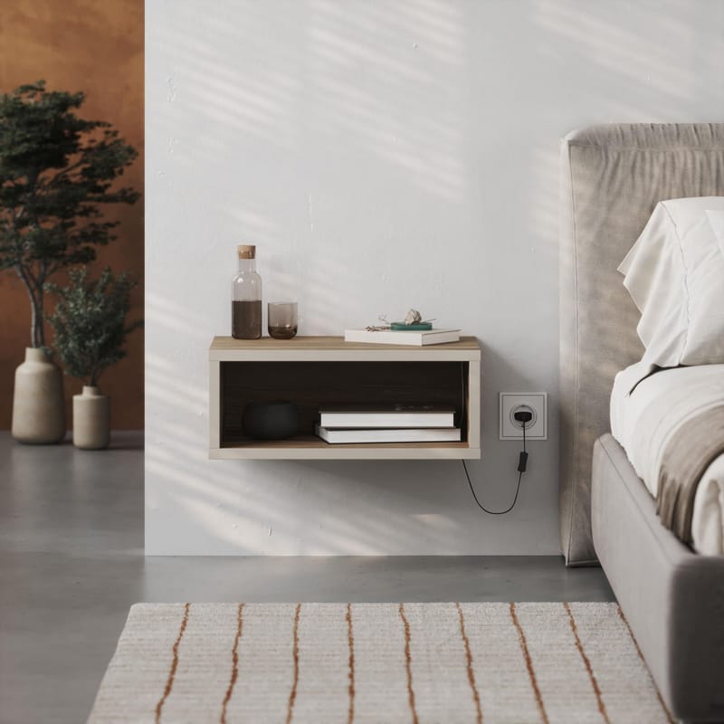 Volena Sängbord 45 cm - sandsten och oud - Förvaring - Förvaringsmöbler - Byrå