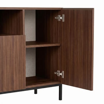 Yldran Konsolbord 160x80x40 cm - Milano Walnut och svart - Förvaring - Förvaringsmöbler - Skänkar & sideboards