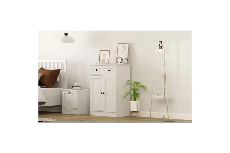 Zavira Byrå 70 cm - Matt Vit - Förvaring - Förvaringsmöbler - Byrå