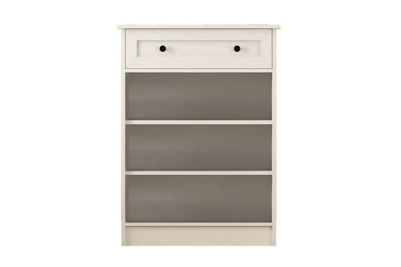 Zavira Byrå 70 cm, Matt Vit