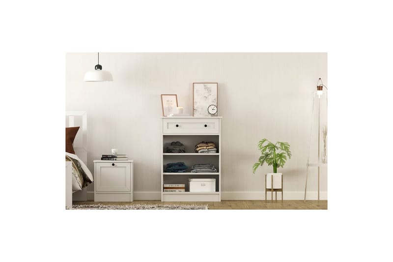 Zavira Byrå 70 cm - Matt Vit - Förvaring - Förvaringsmöbler - Byrå