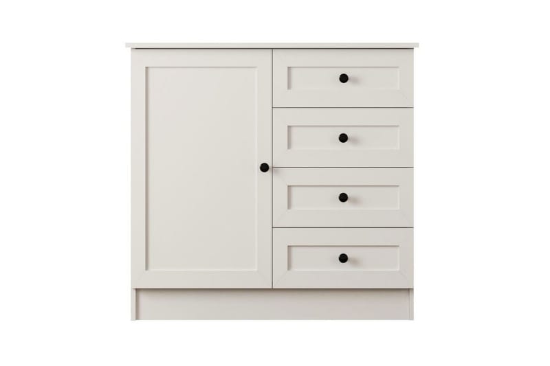 Zavira Byrå 87 cm - Matt Vit - Förvaring - Förvaringsmöbler - Byrå