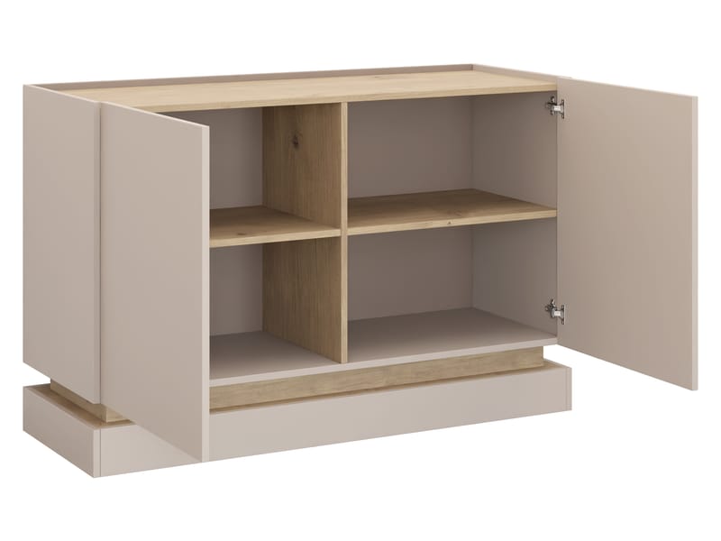 Zelric Skänk 120x37 cm - Beige - Förvaring - Förvaringsmöbler - Skänkar & sideboards