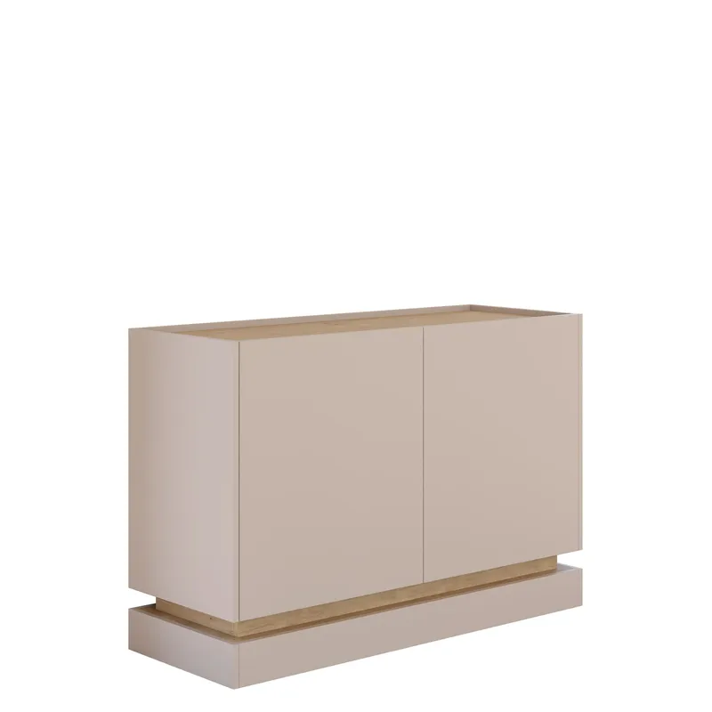 Zelric Sk änk 120x37 cm, Beige