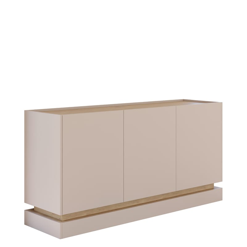 Zelric Skänk 160x37 cm - Beige - Förvaring - Förvaringsmöbler - Skänkar & sideboards