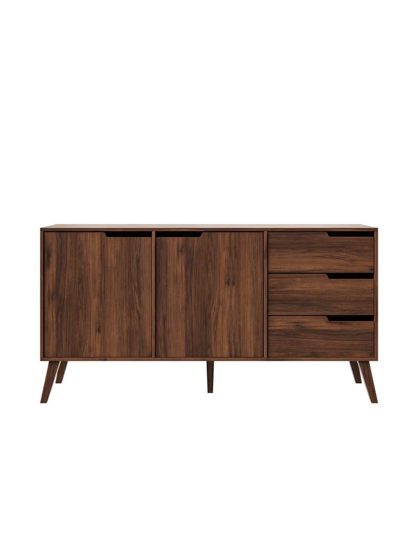 Zelto Skänk 160 cm - Warmia valnöt - Förvaring - Förvaringsmöbler - Skänkar & sideboards