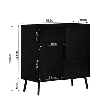 Zelvo Skänk 79,5 cm - Förvaring - Förvaringsmöbler - Byrå