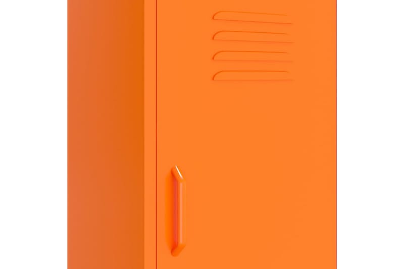 Förvaringsskåp Stål - Orange - Förvaring - Skåp