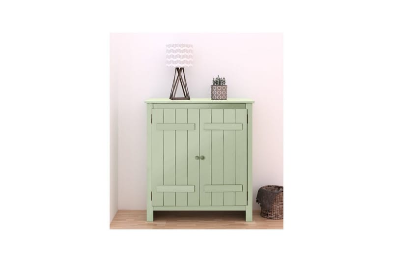 Hallskåp Bertram Grön - Grön - Förvaring - Sko- & klädförvaring - Skoförvaring