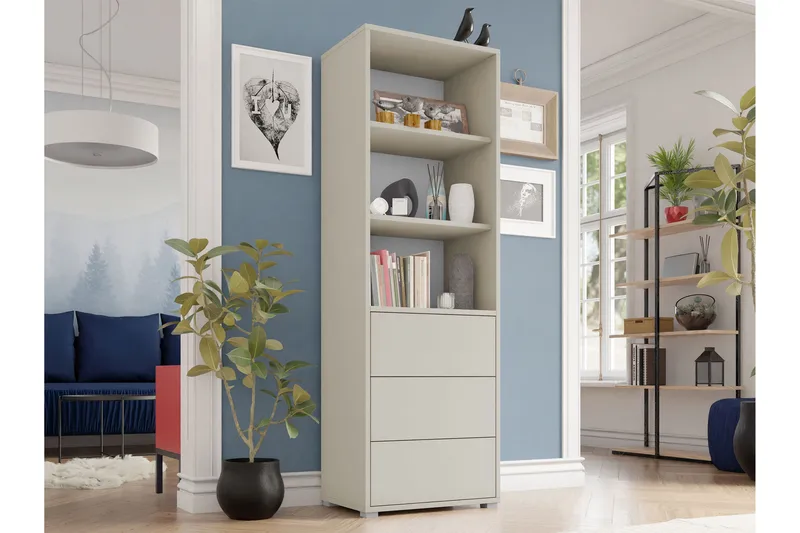 Agawal Bokhylla 60 cm - Beige - Förvaring - Hyllor - Bokhylla