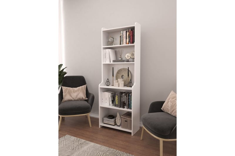 Amori Bokhylla 60 cm - Vit - Förvaring - Hyllor - Bokhylla