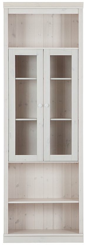 Anita Luckor i glas tillbehör till bokhylla 32x101 cm - Vit - Förvaring - Hyllor - Bokhylla