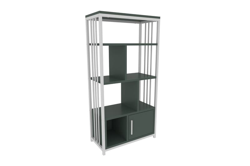 Arven Bokhylla 60 cm - Vit/Grön - Förvaring - Hyllor - Bokhylla