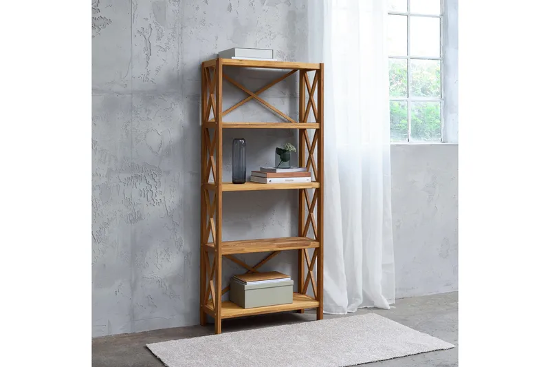 Ayanna Bokhylla 70 cm - Beige - Förvaring - Hyllor - Bokhylla