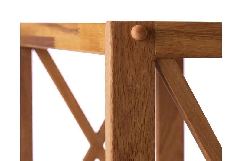 Ayanna Bokhylla 70 cm i Teak - Brun - Förvaring - Hyllor - Bokhylla