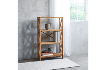 Ayanna Bokhylla 70 cm i Teak - Brun - Förvaring - Hyllor - Bokhylla