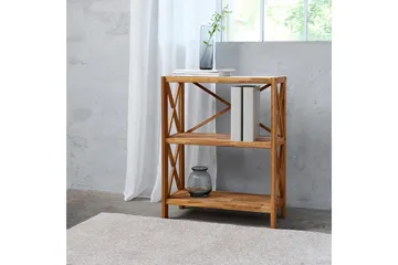 Ayanna Bokhylla 70 cm i Teak - Brun - Förvaring - Hyllor - Bokhylla