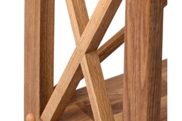 Ayanna Bokhylla 70 cm i Teak - Honungsbrun - Förvaring - Hyllor - Bokhylla