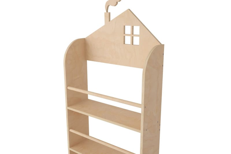 Azienda Bokhylla 60 cm - Ljusfärgat trä - Förvaring - Hyllor - Bokhylla