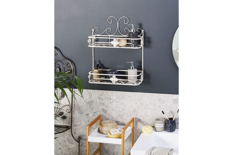 Badrumshylla Marayes Vit - Vit - Förvaring - Hyllor - Badrumshylla