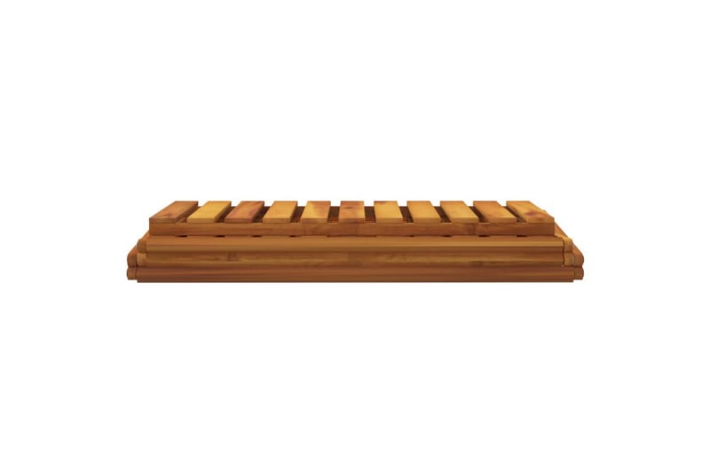 beBasic Hopfällbar hylla 3 hyllplan 70x31x63 cm massivt akaciaträ - Förvaring - Hyllor - Hyllsystem