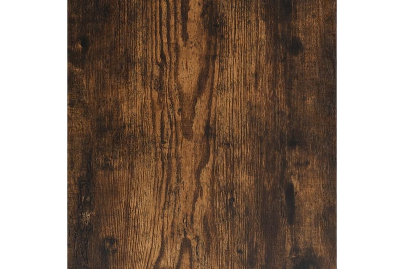 beBasic Hörnhylla rökfärgad ek 33x33x164,5 cm konstruerat trä - Förvaring - Hyllor - Hörnhylla