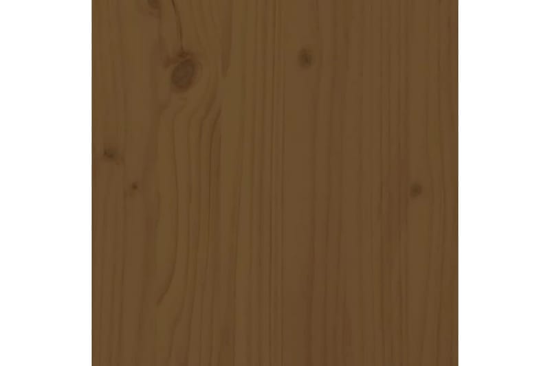 beBasic Väggskåp 30x30x100 cm massiv furu honungbrun - Vägghylla - Kökshylla