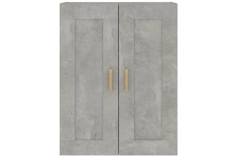 beBasic Väggskåp betonggrå 69,5x32,5x90 cm konstruerat trä - Förvaring - Köksförvaring - Kökshylla