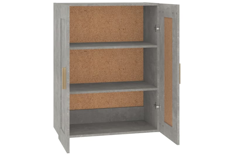beBasic Väggskåp betonggrå 69,5x32,5x90 cm konstruerat trä - Förvaring - Köksförvaring - Kökshylla