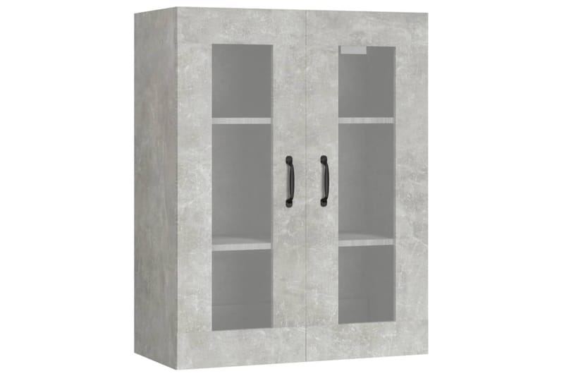 beBasic Väggskåp betonggrå 69,5x34x90 cm - Förvaring - Köksförvaring - Kökshylla